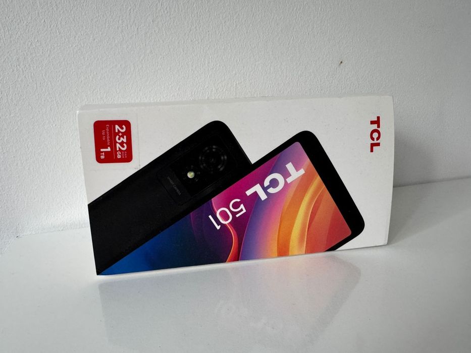 Telefon mobil TCL 501, 2GB RAM, 32GB, 4G, Prime Black