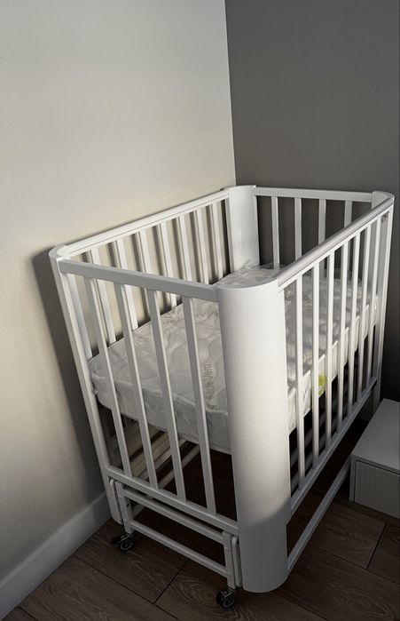 Кроватка 90/60 с маятником и матрасом