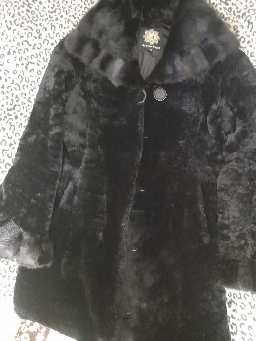 Шуба мутон норка