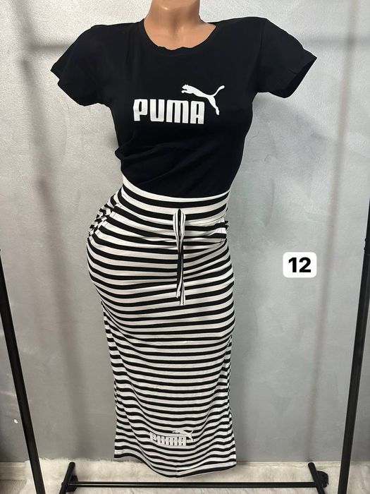 Compleu fusta și tricou s m l xl livrare rapida prin curier