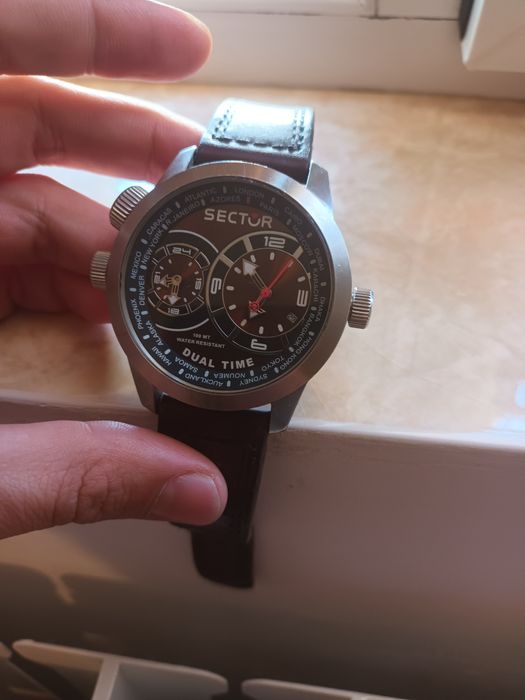 Ceas Bărbătesc Sector Oversize Dual Time R3251102055 – Stare Foarte Bună