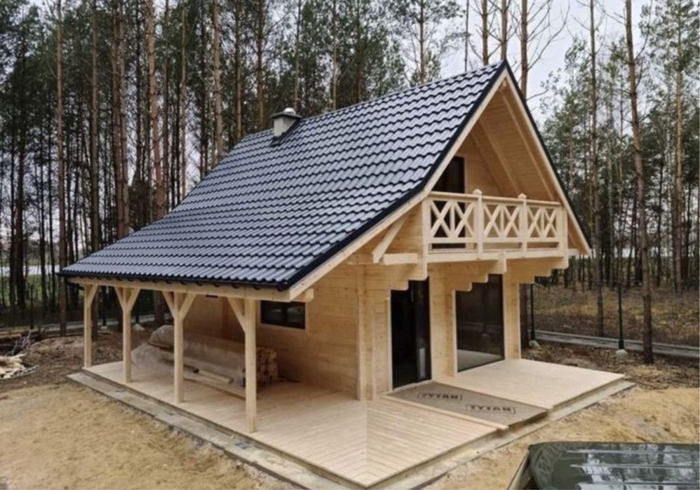 Case si cabane din lemn rustic