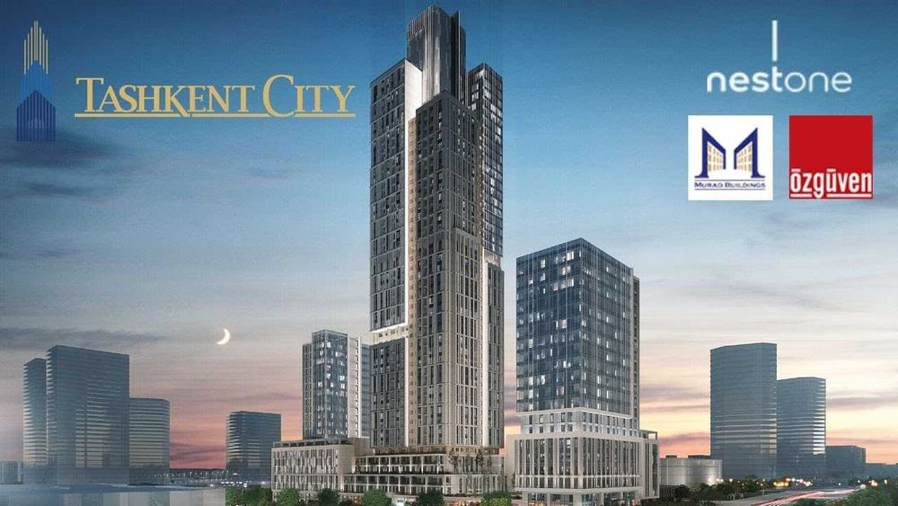 ЖК "NEST ONE" Авторский проект, с видом Ташкент сити Парк,City mall.