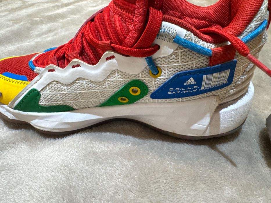 Adidași baschet copii Adidas Dame 7 EXTPLY x LEGO „Bye Bye” (Măsura 35.5)