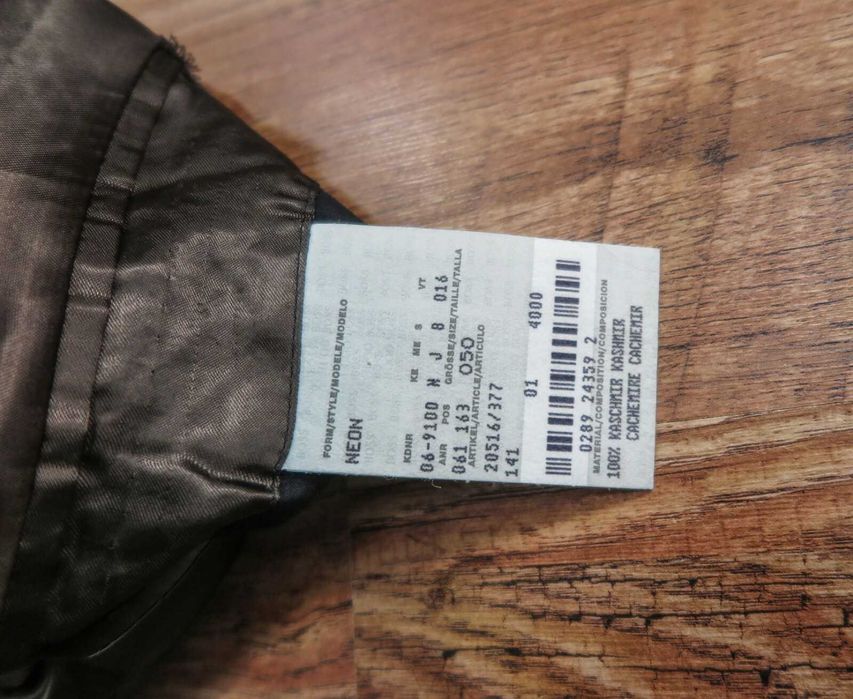 HUGO BOSS x Colombo 100% Кашмирено мъжко палто размер 50