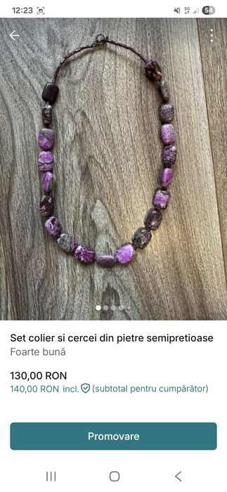 Vand bijuterii din pietre semipretioase