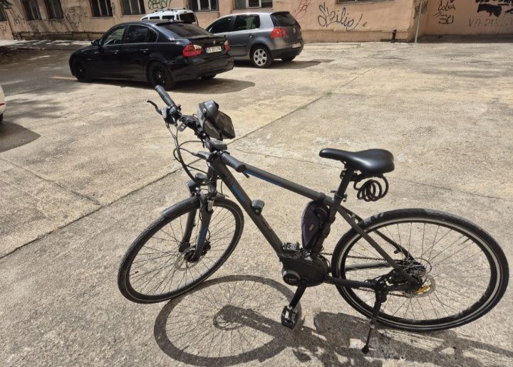 Bicicletă Electrică Hybrid Bosch PowerPack 400 + Încărcător Original (Pedal Assist) / Hybrid E-Bike Bosch PowerPack 400 + Original Charger