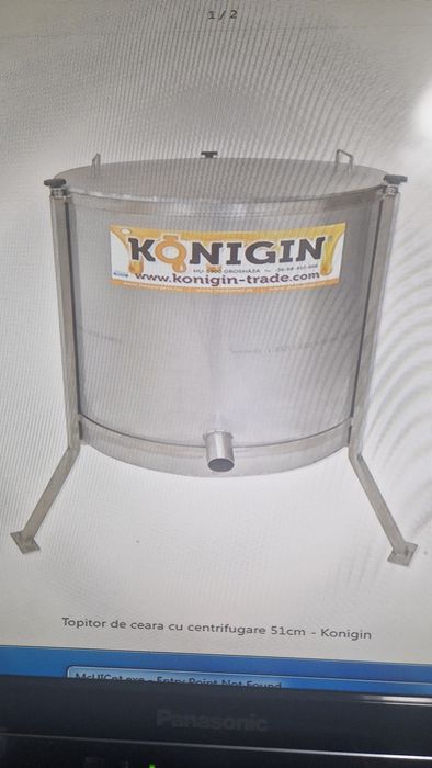 Topitor de ceara cu abur si centrifugare