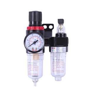 Filtru Compresor ungator Regulator de Presiune ULEI/APĂ +separator apa