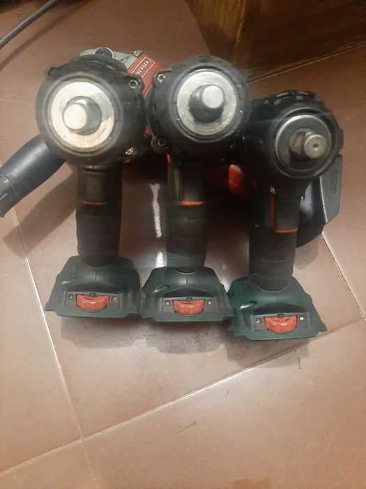 Безчеткови гайковерти Метабо и ъглошлайф