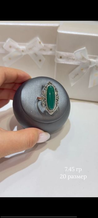 Кольцо серебро 925 пробы Кумуш