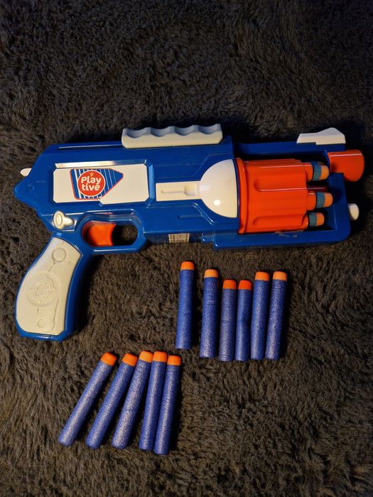 Pusca nurf cu 2 rezerve de gloante