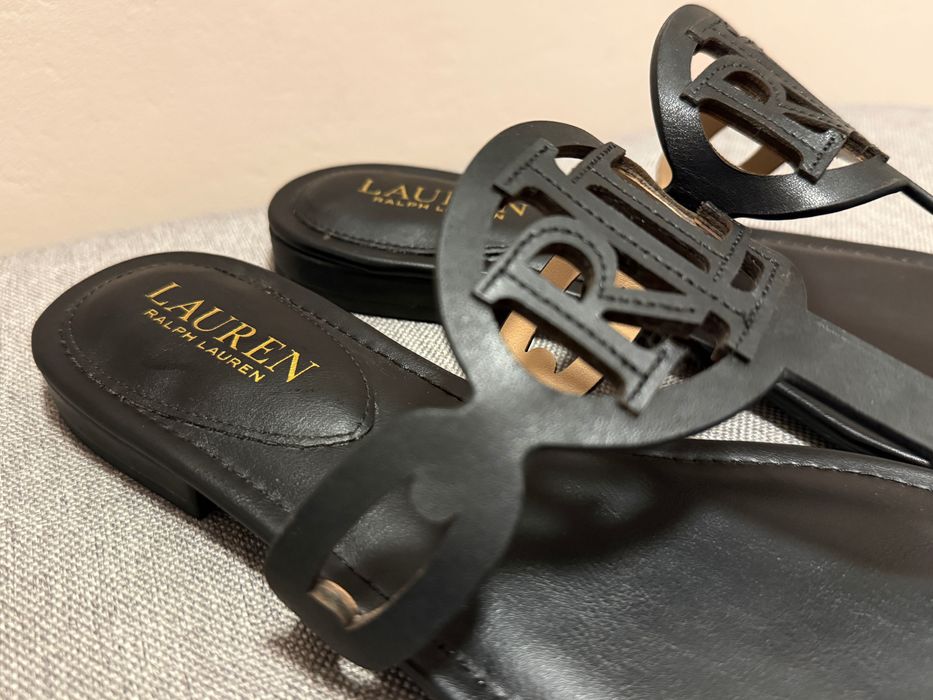 Кожени чехли Lauren Ralph Lauren от ест кожа