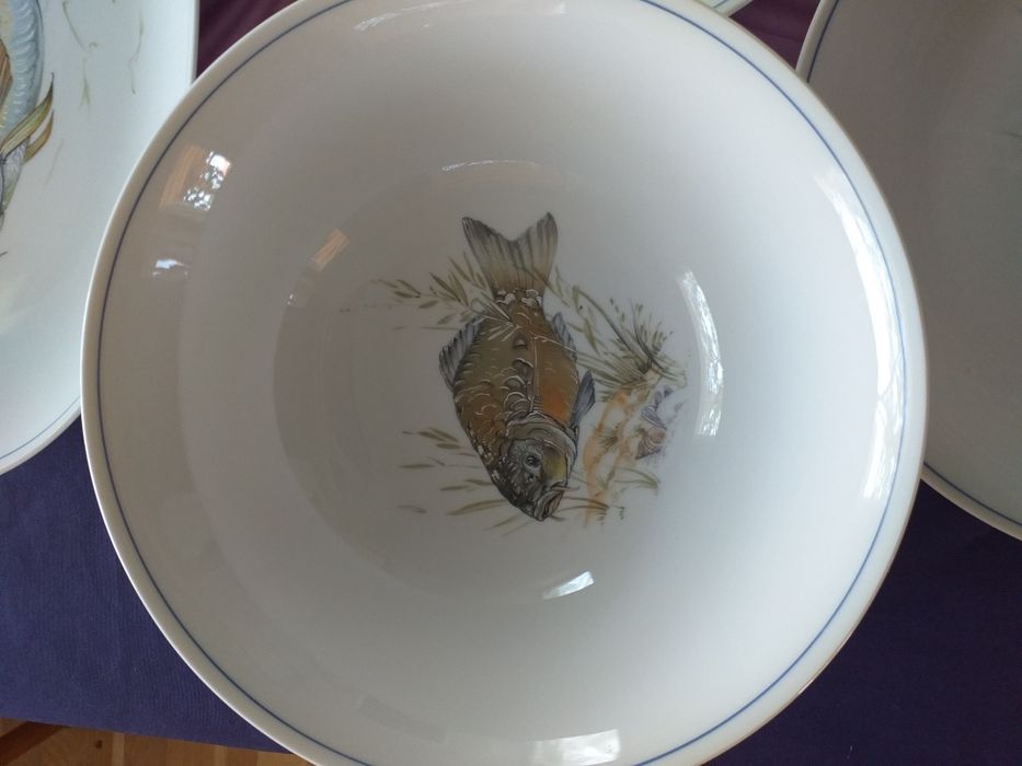 Ретро сервиз с риби