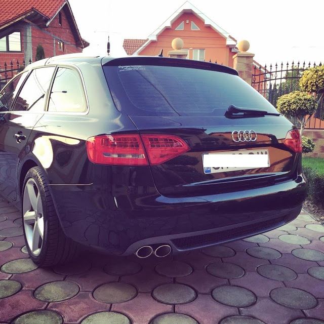 Difuzor bara spate/ prelungire Audi A4 B8 S-line S line S4 2012-2015