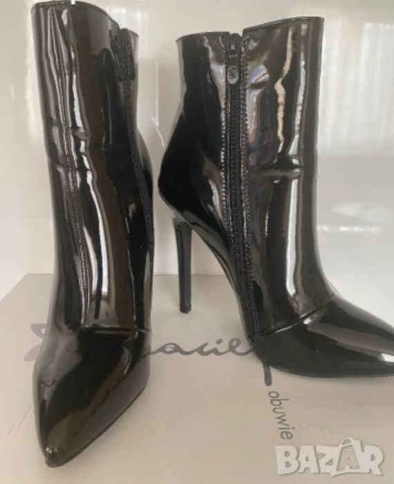 Страхотни лачени обувки на ток