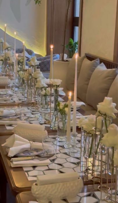 Оформление столов на мероприятия