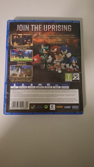 Игра SONIK за ps4