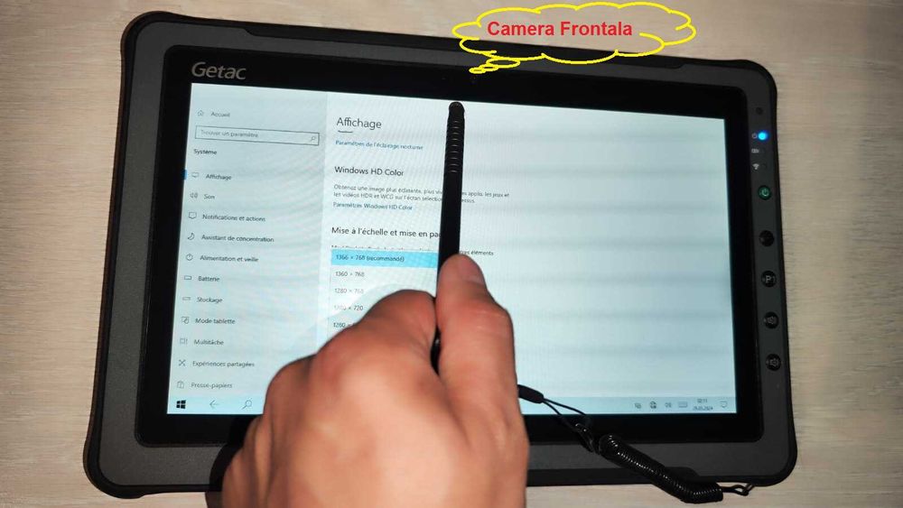 Tester auto DLFY Model 2026 + Tableta Militara GETAC 10.1" Lb Romana