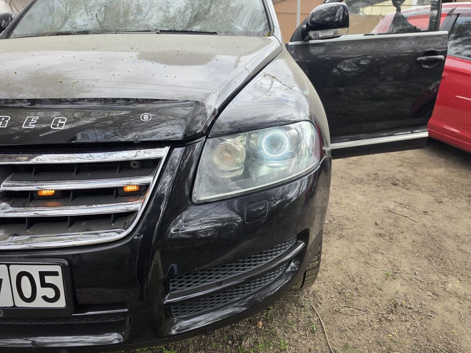 Фары на фольксваген туарег