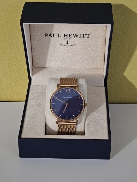 Paul Hewitt Sailor 39 mm gold Unisex