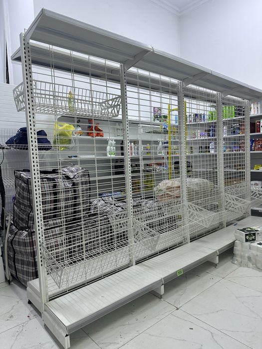 Торговые стеллажи в ассортименте