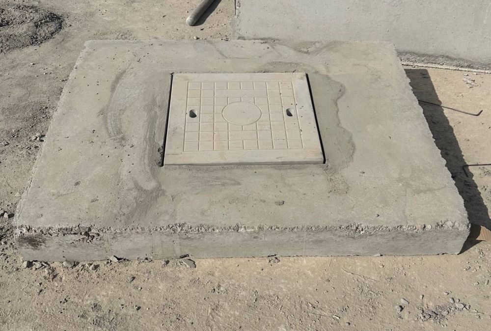 Колодец железобетонный дренажный