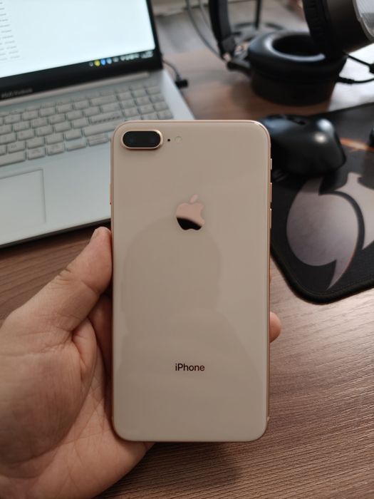 iPhone 8 Plus Gold 64 yangidek.