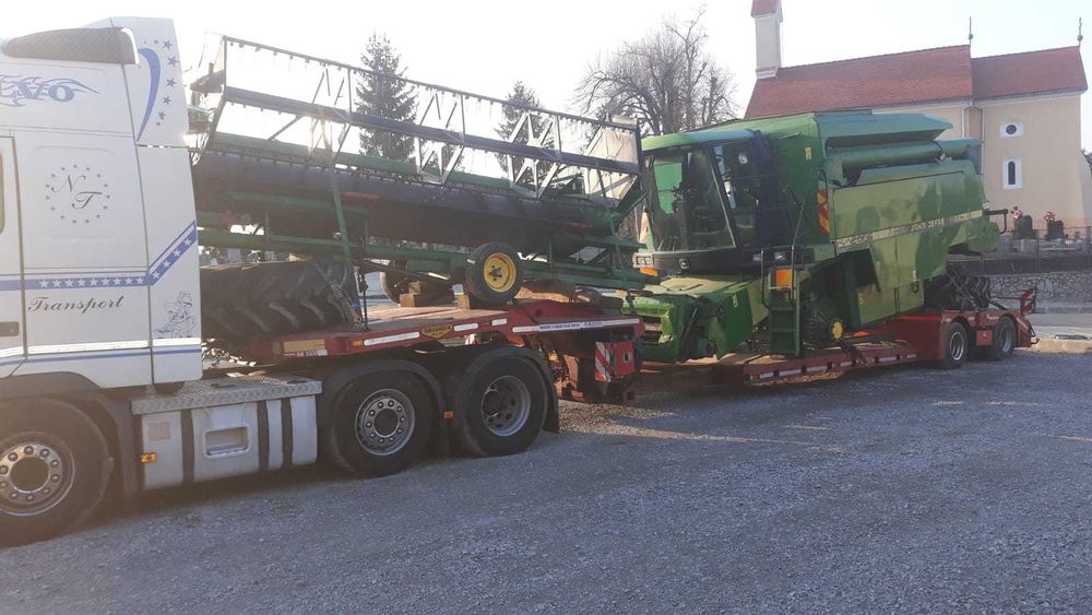 Transport pentru utilaje agricole/constructii , combine , tractoare