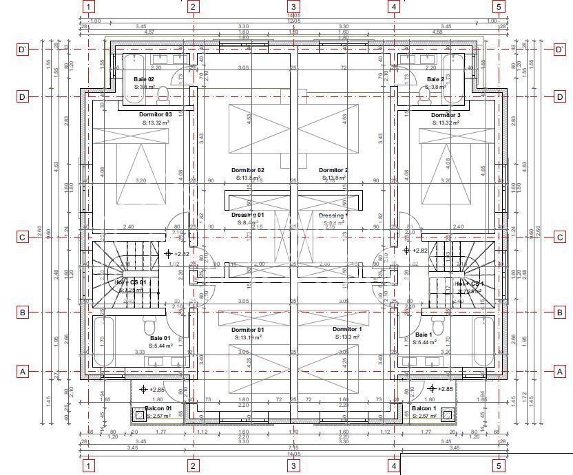Duplex elegant cu 4 camere, curte și loc de parcare – design modern, Ș