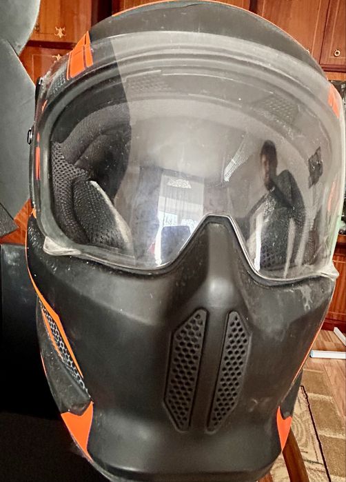 Cască moto Ruroc atlas riot ember