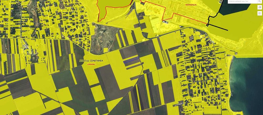 De vanzare 1Ha teren la 1,5km de Mare, Limanu-Mangalia