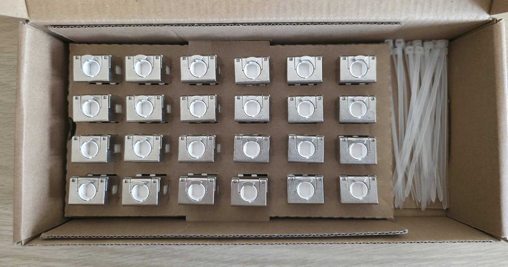 Excel Cat6a RJ45 14 Mufe De Retea Mama Internet IT Reutilizabile Fara Scule