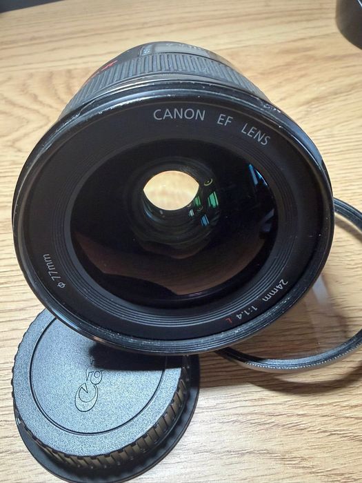 Canon EF 24mm F1.4 prime lens