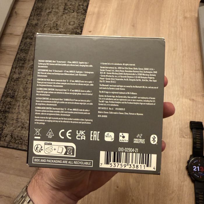 Garmin Fenix 8  47mm Amoled Saphirre ca nou