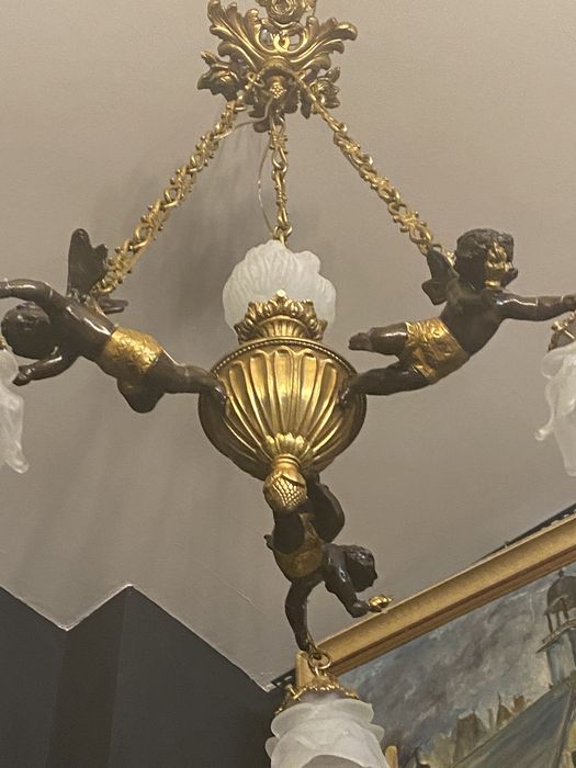 Candelabru bronz