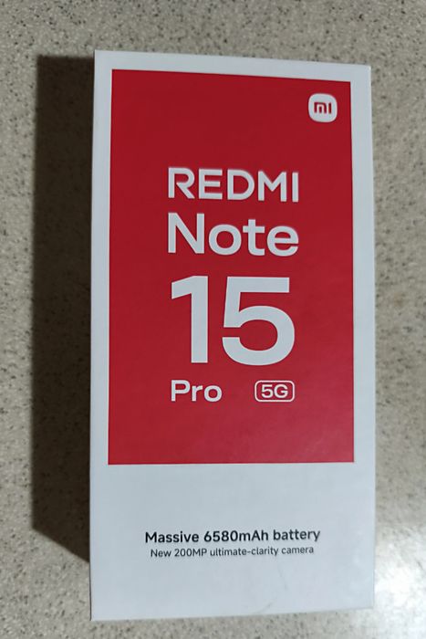 Redmi Note 15 pro 5G. Nou. Pret fix!