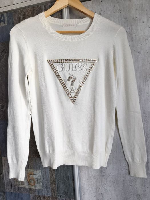 Блуза Guess в цвят екрю