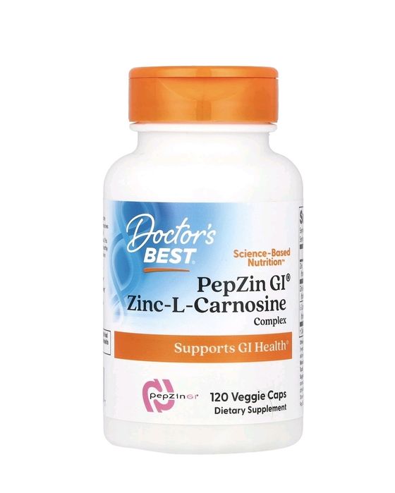 PepZin GI — запатентованным комплекс цинка и L-карнозина