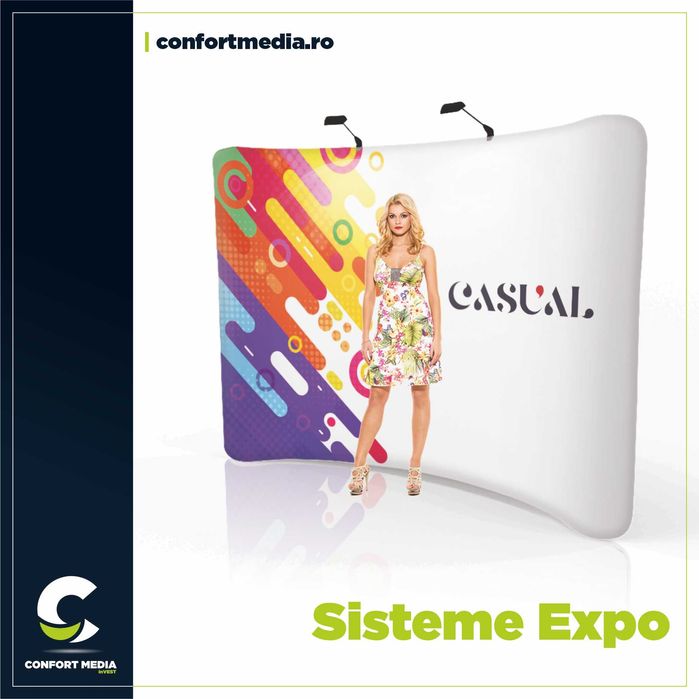 Perete expozițional, preț de producător, modele diverse