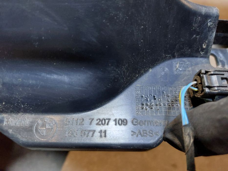 Set suport bară spate cu modul control unghi mort BMW F11