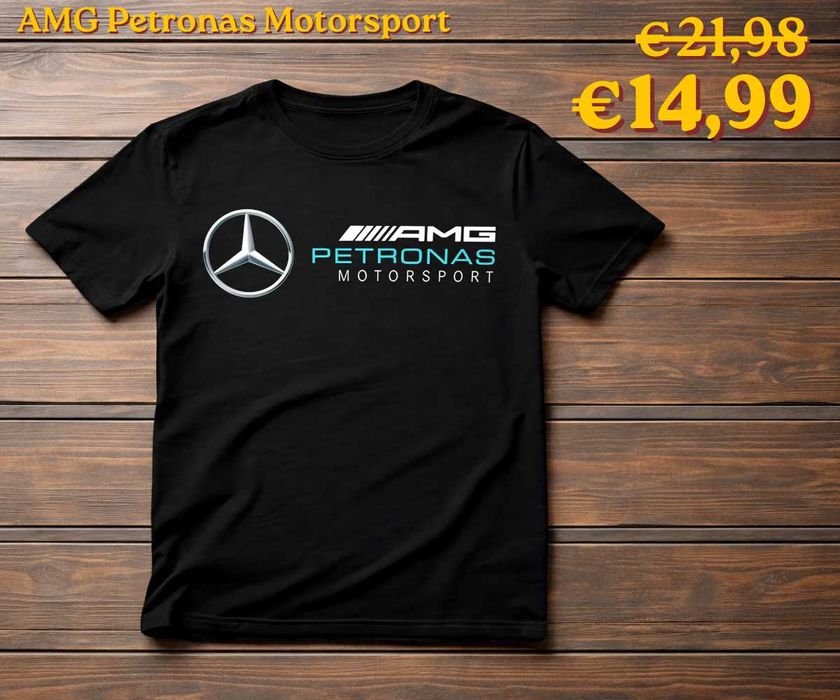 Мерцедес тениски мъжки и женски, 100% памук, от S до 5XL (цветове) (ПРОМО цена)