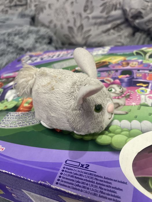 Набор- мини город со зверьком