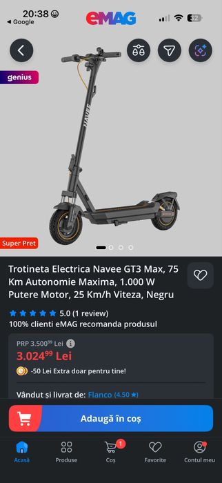 Schimb trotineta cu iphone 15 pro 16 sau 16 pro