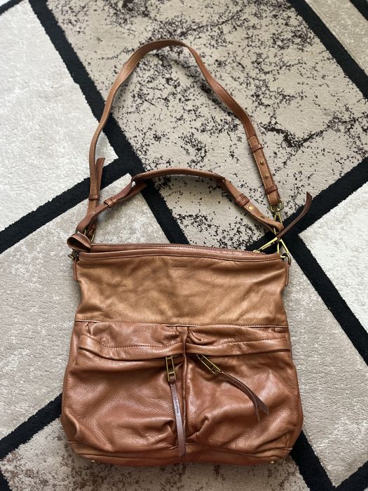 Marc O’Polo кожена дамска чанта