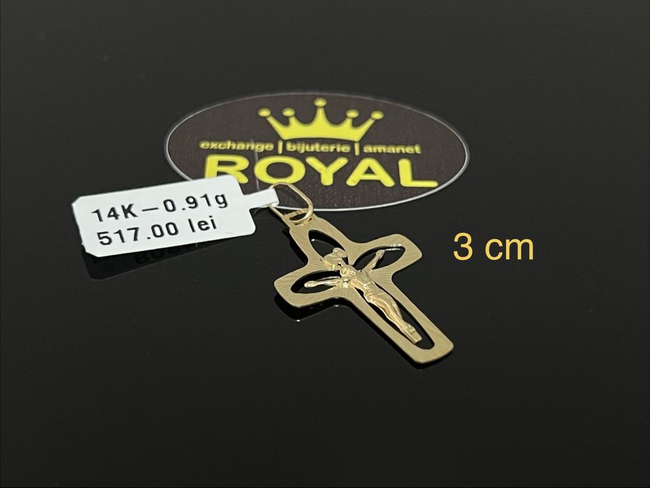 Bijuteria Royal CB : Pandant aur 14K 585 0,91 grame