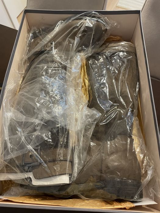 Cizme piele+piele intoarsa