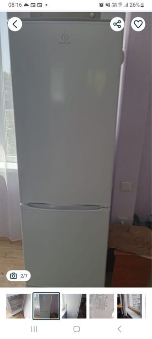 холодильник индезит в отличном состояние