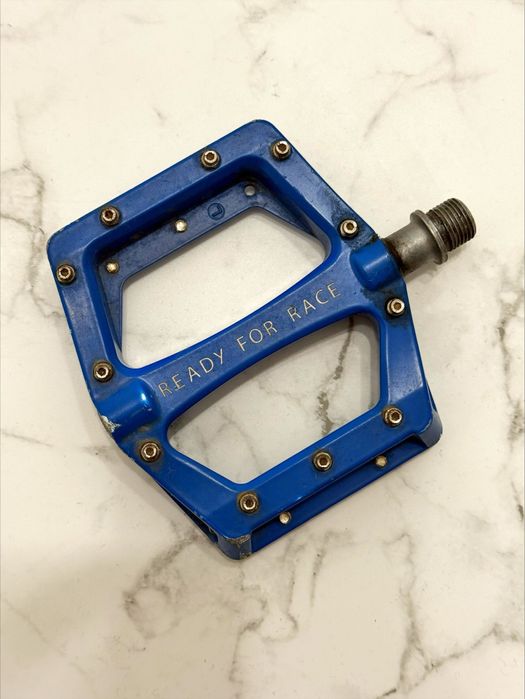 Pedale MTB Flat RFR (Cube) - Aluminiu - Pini Detașabili - Albastre