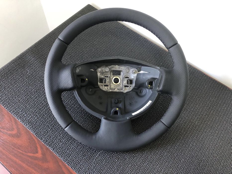 Volan piele naturala Nappa Logan Sandero Dokker Mcv Faza 2 2008-2013